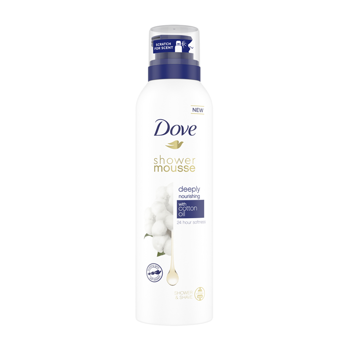 Dove Shower Mousse-cotton Oil - The SkinHookup Nigeria