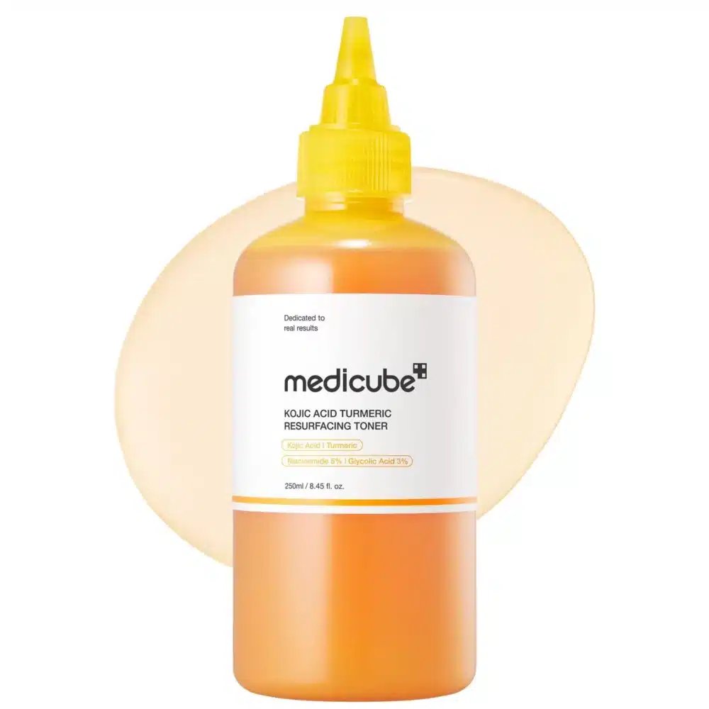 MEDICUBE Kojic Acid Turmeric Resurfacing Toner - 250ml