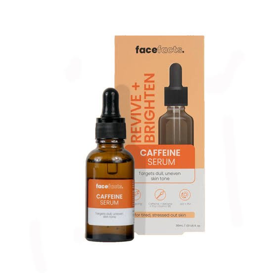 Face facts Revive and brighten caffeine facial serum - 30ml