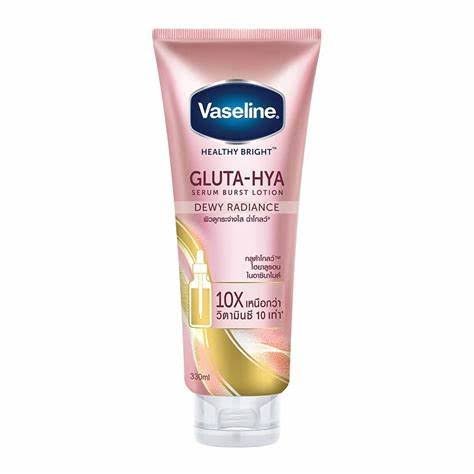 Vaseline Gluta - HyaSerum Dewy Radiance 10X Whitening Lotion - 330 ml