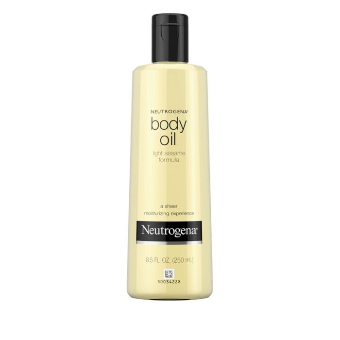 Neutrogena Moisturizing Body Oil, Light Sesame Formula (US Variant)  -250ml