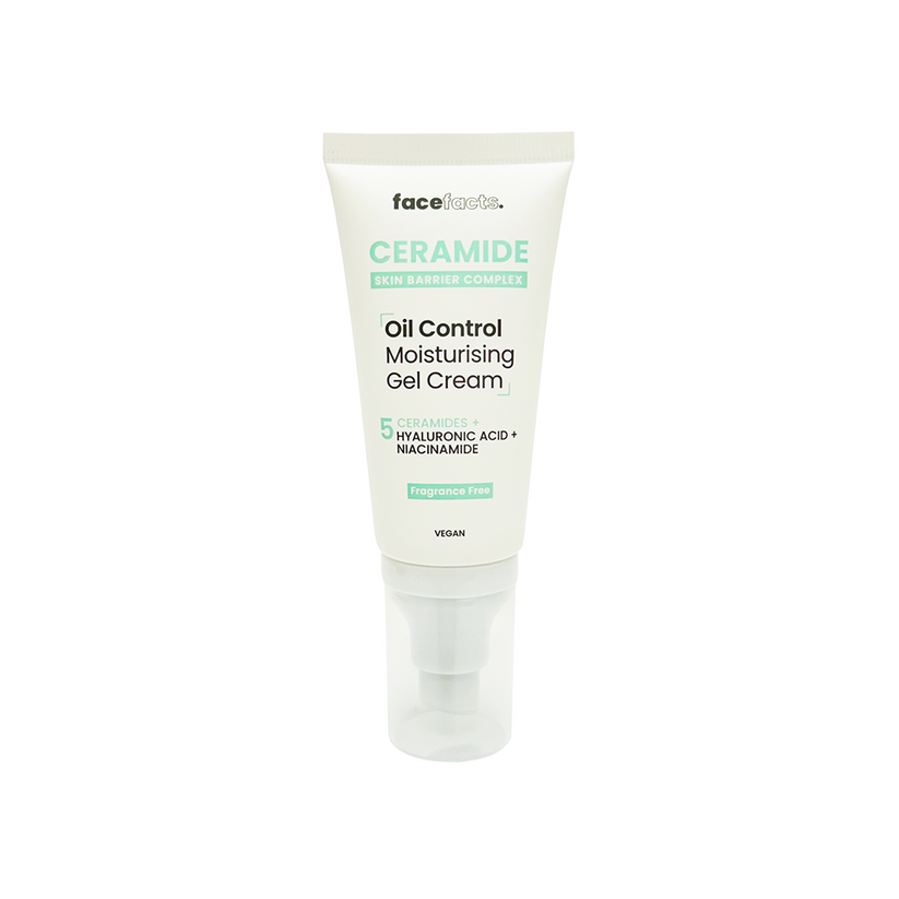 Face Facts Ceramide Oil Control Moisturising Gel Cream-50ml