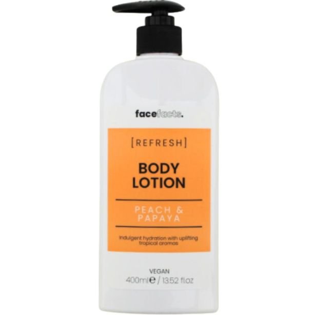 Face Facts "Refresh" Peach and Papaya body Lotion - 400ml
