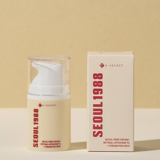 SEOUL 1988 Cream : Retinal Liposome 1% + Fermented Rice – 50ml - Image 3