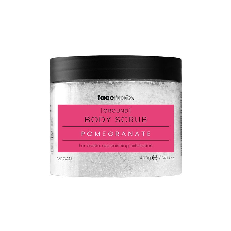 Face Facts Ground Pomegranate Body Scrub - 400g