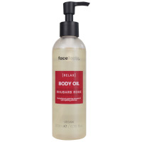 Face Facts Relax Rhubarb Rose Body Oil - 200ml