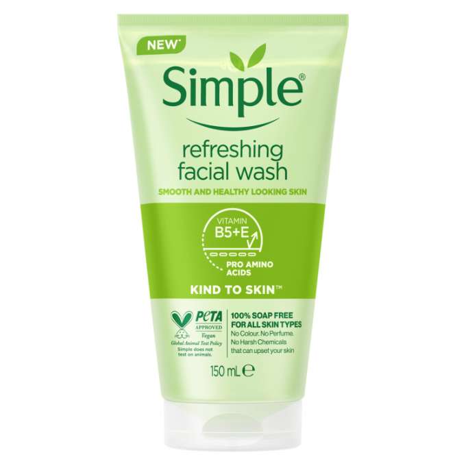 Simple Refreshing Face Gel Wash - 150ml