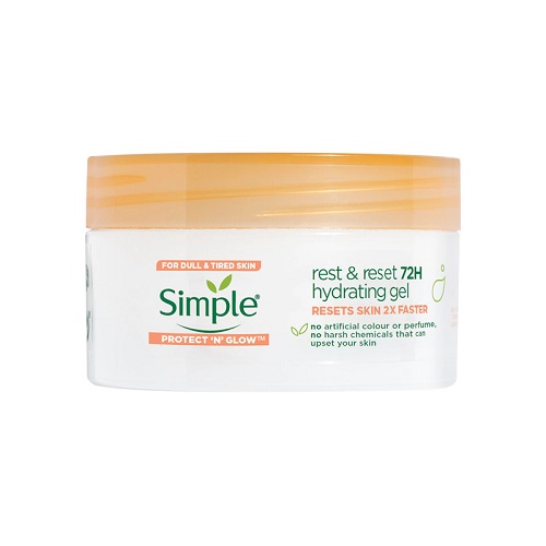 Simple Rest and Reset Gel Moisturiser-50ml