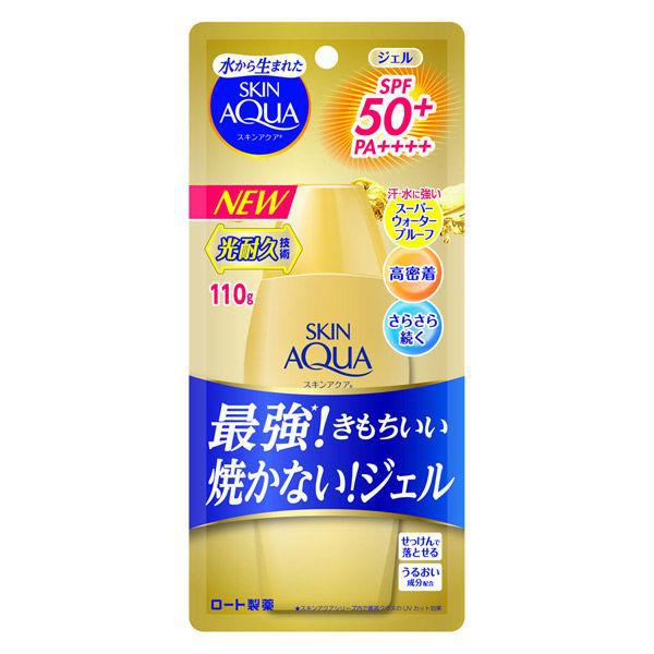 Skin Aqua Super Moisture Gel Gold Sunscreen SPF50+ PA++++ 110g