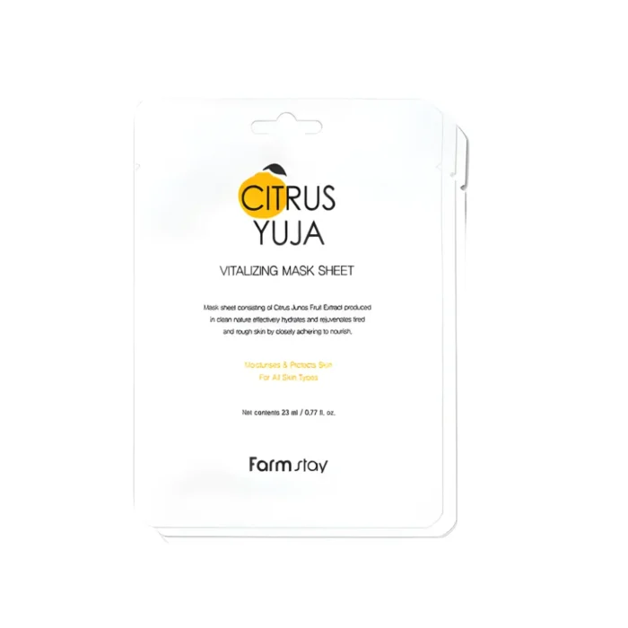 Farm Stay Citrus Yuja Vitalizing Mask- 23ml