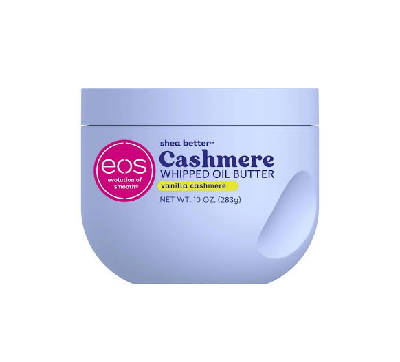 EOS Cashmere Whipped Oil Body Butter, Vanilla Cashmere – 283g