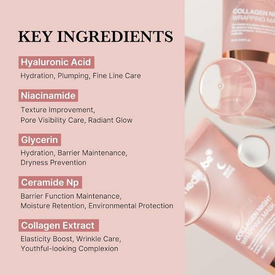 MEDICUBE Collagen Night Wrapping Mask -75ml - Image 3