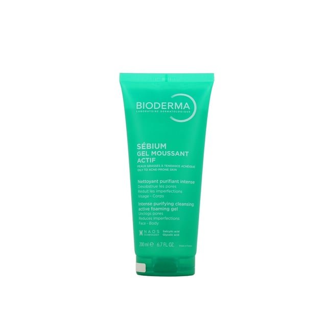 Bioderma Sebium Gel Moussant Actif Cleansing Active Foaming Gel - 200ml