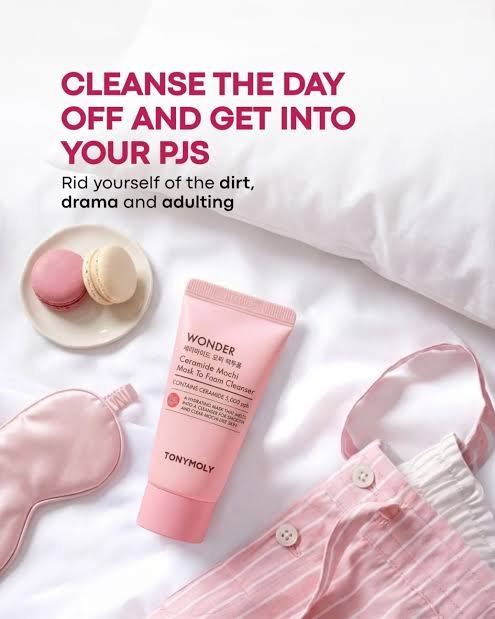 TONYMOLY Wonder Ceramide Mochi Mask To Foam Cleanser - 120ml - Image 5