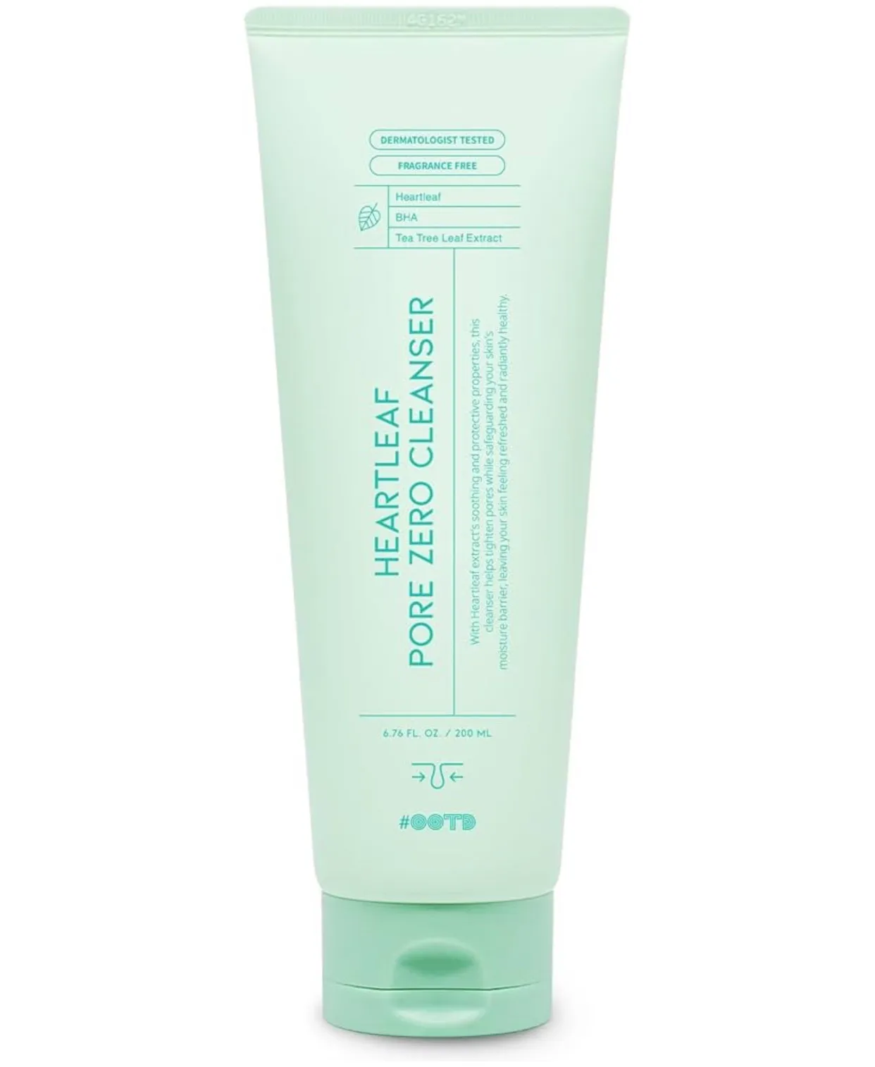 OOTD Heartleaf Pore Zero Cleanser 200ml